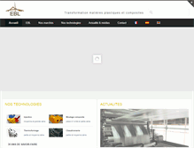 Tablet Screenshot of ebl-plastics.com